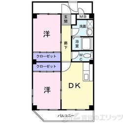 カリーノ大桐の物件間取画像